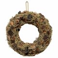 Dare2Decor 25 in. Natural Mixed Wreath DA3258355